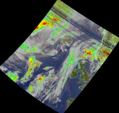 NOAA 18 MCIR-precip