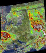 NOAA 19 MCIR-precip