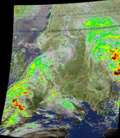 NOAA 19 MCIR-precip