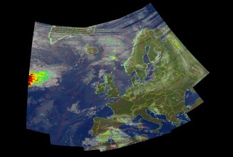 Composite MCIR-precip