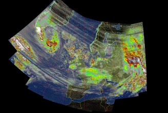 Composite MCIR-precip