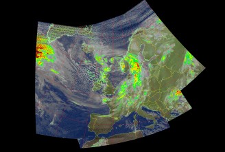 Composite MCIR-precip