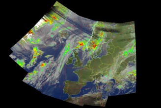 Composite MCIR-precip